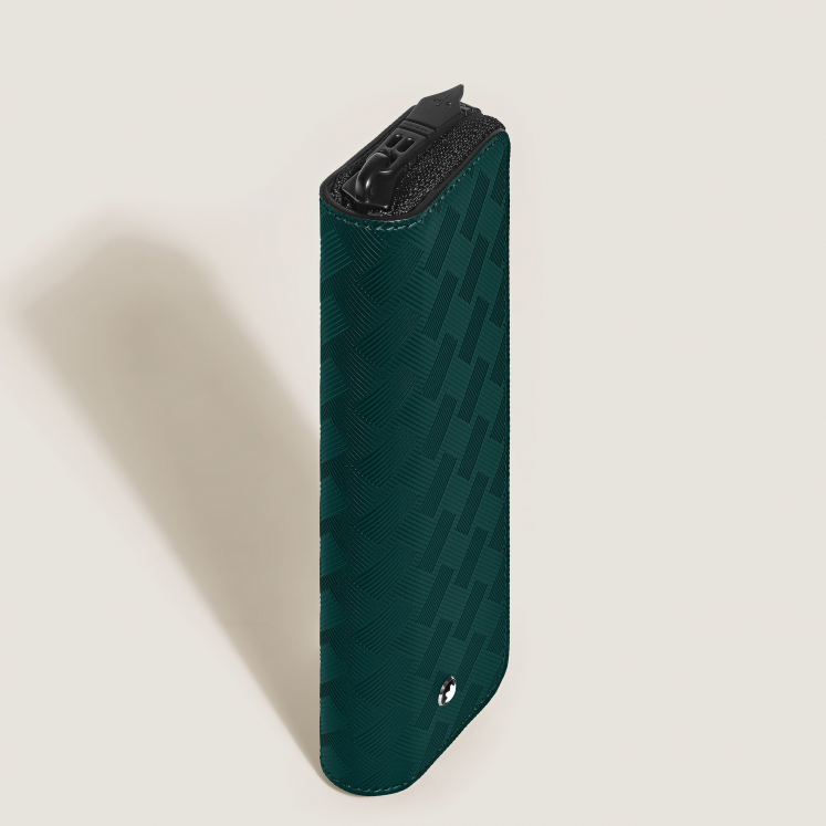 Étui pour 1 Instrument d'Écriture Zippé en Cuir Extreme