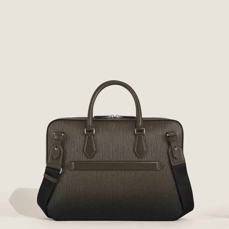 Porte-Documents Fin en Cuir Corteccia Sfumato