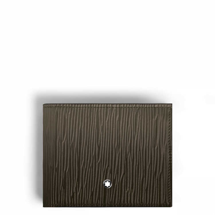 Portefeuille 6cc en Cuir Corteccia Sfumato