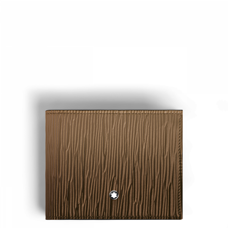 Portefeuille 6cc en Cuir Corteccia Sfumato