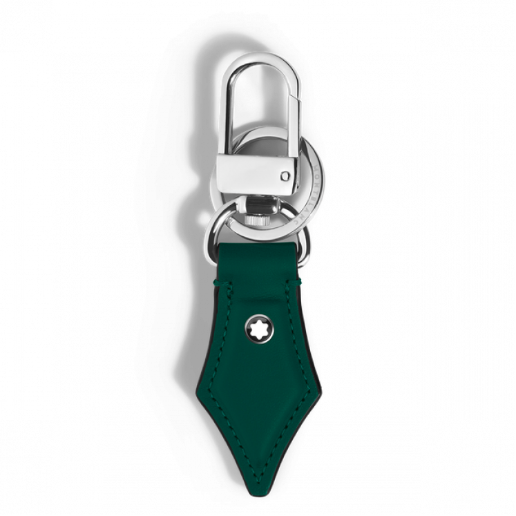 Porte-Clés Plume en Cuir Soft