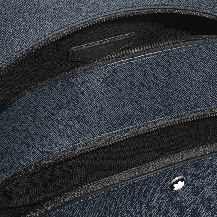 Sac à Dos Moyen Modèle avec 3 Compartiments en Cuir Sartorial