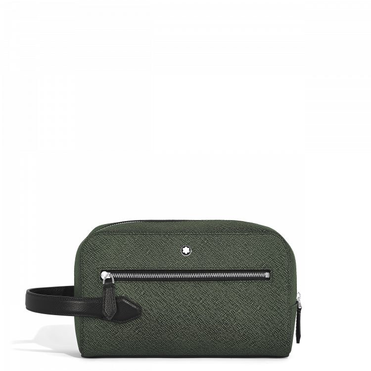 Trousse de Toilette en Cuir Sartorial