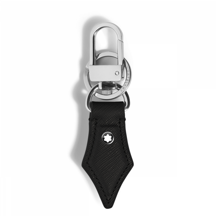 Porte-Clés Plume en Cuir Sartorial