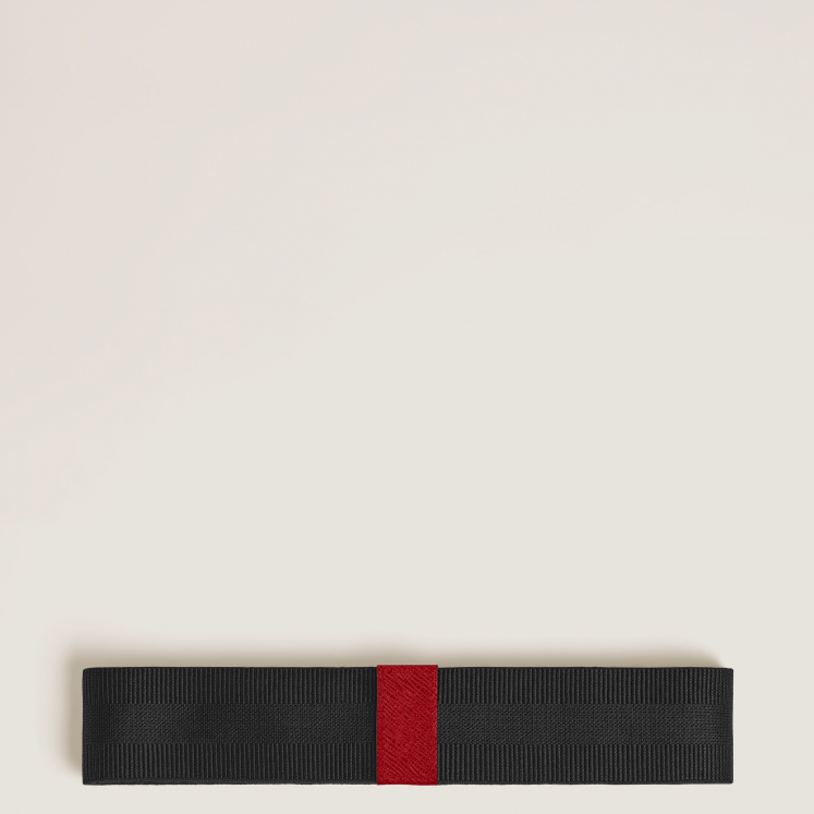 Étui pour 1 Instrument d'Écriture avec Bande Élastique en Sartorial