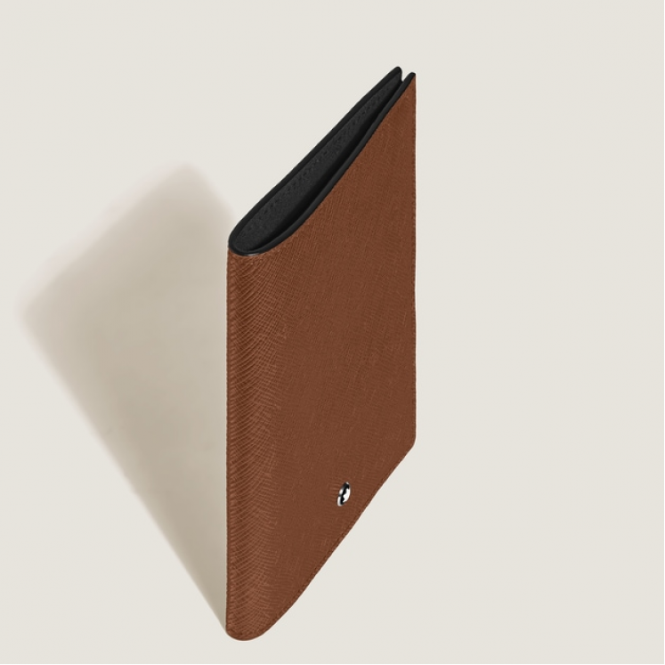 Porte-Passeport en Cuir Sartorial