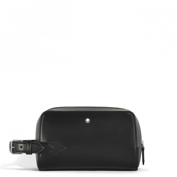 Trousse de Toilette en Cuir Sartorial