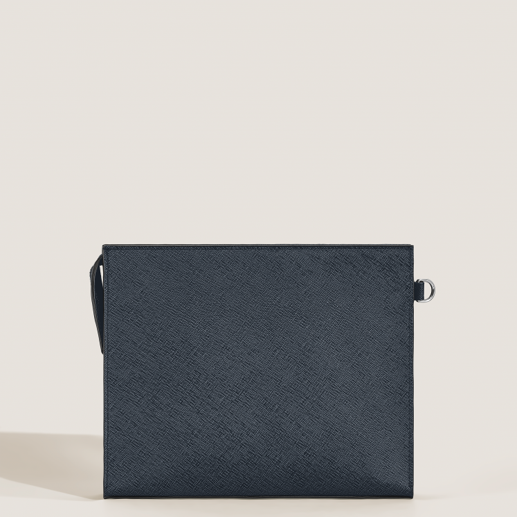 Pochette en Cuir Sartorial