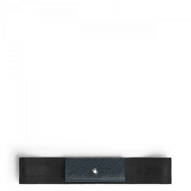 Étui pour 1 Instrument d'Écriture avec Bande Élastique en Sartorial