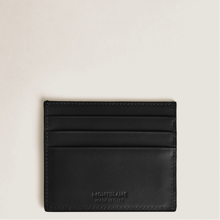 Porte-Cartes 6cc en Cuir Embossé Croco