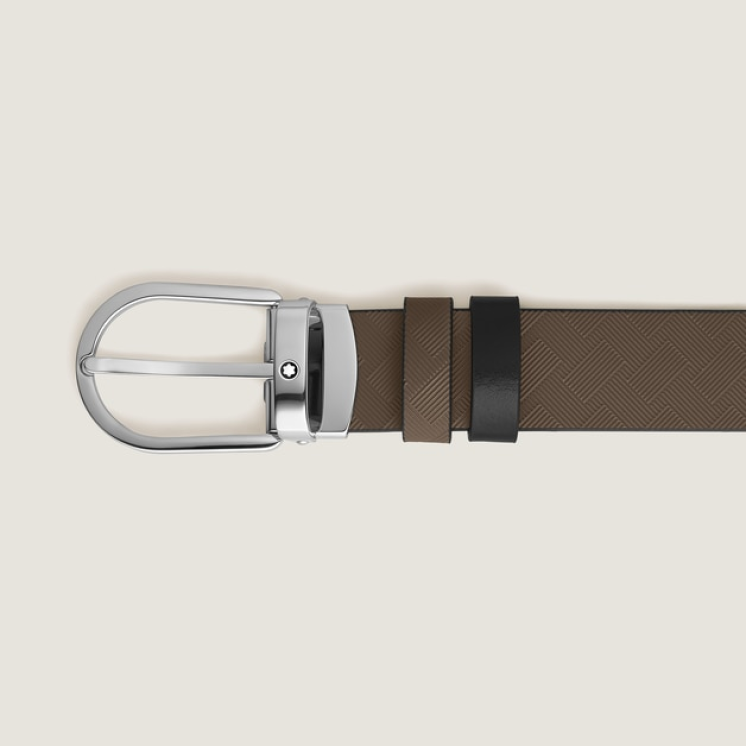 Ceinture Réversible Horseshoe 30 mm en Cuir Extreme