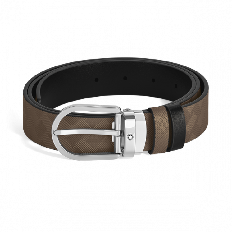 Ceinture Réversible Horseshoe 30 mm en Cuir Extreme