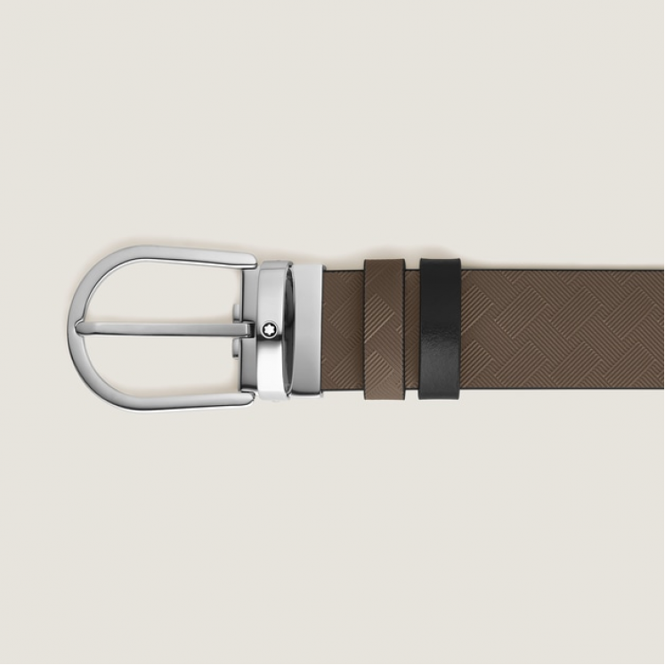 Ceinture Réversible Horseshoe 35 mm en Cuir Extreme