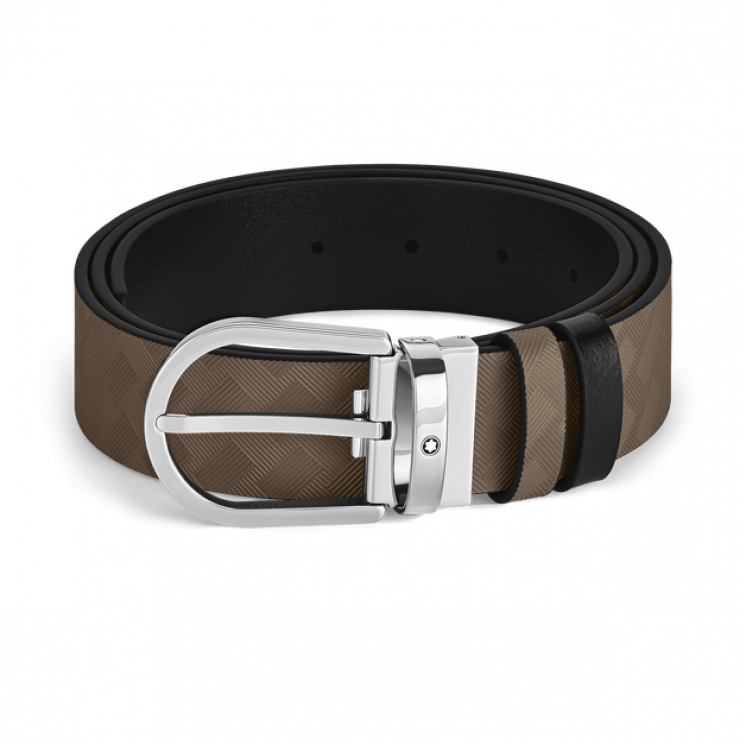 Ceinture Réversible Horseshoe 35 mm en Cuir Extreme