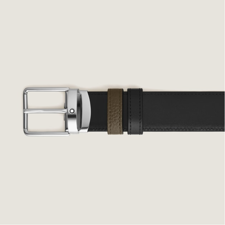 Ceinture Réversible Everyday 30 mm en Cuir Grainé