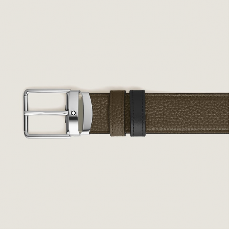Ceinture Réversible Everyday 30 mm en Cuir Grainé