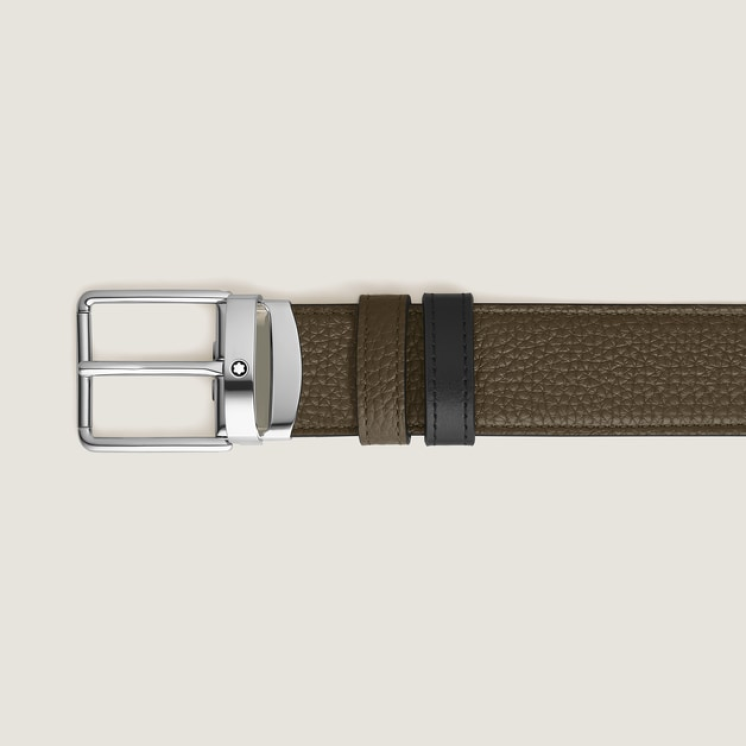 Ceinture Réversible Everyday 30 mm en Cuir Grainé