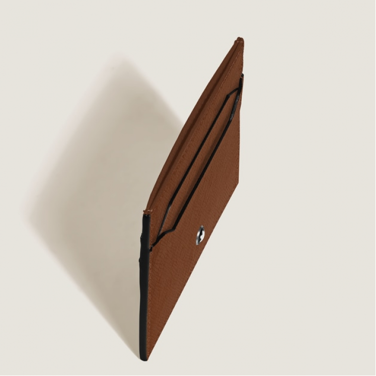 Porte-cartes 5cc en Cuir Sartorial