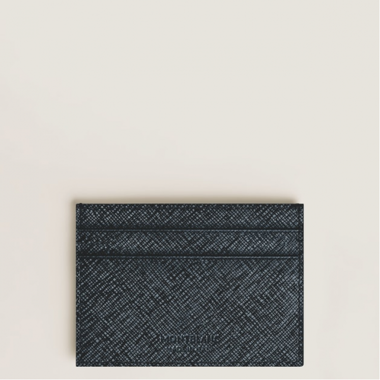 Porte-cartes 5cc en Cuir Sartorial