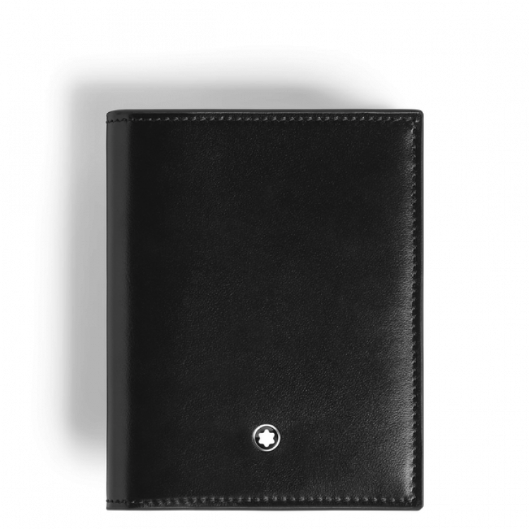 Portefeuille Compact 6cc en Cuir Meisterst&uuml;ck