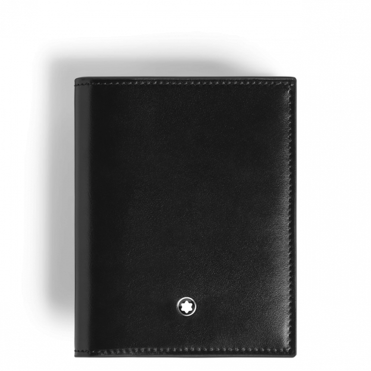 Portefeuille Compact 6cc en Cuir Meisterstück