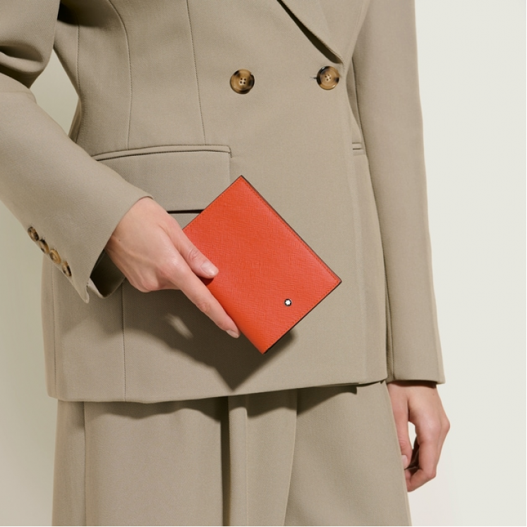 Porte-passeport en Cuir Sartorial