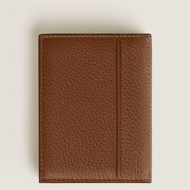 Porte-Cartes 4cc en Cuir Grainé