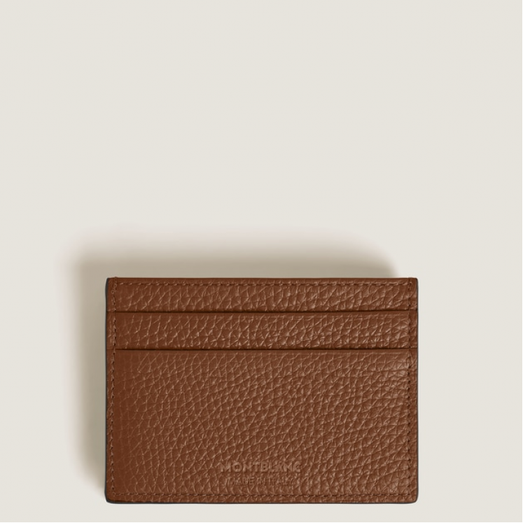 Porte-cartes 5cc en Cuir Grainé