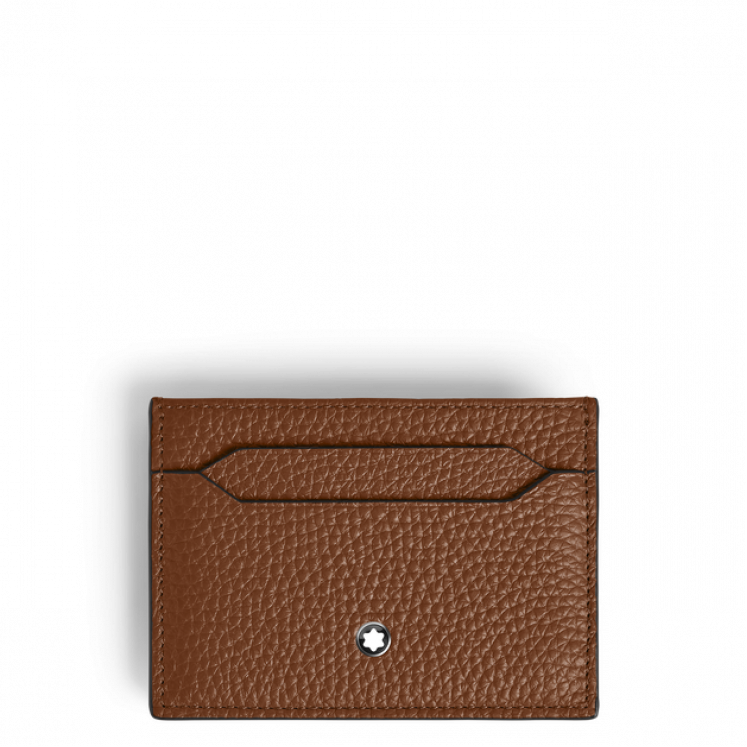 Porte-cartes 5cc en Cuir Grainé