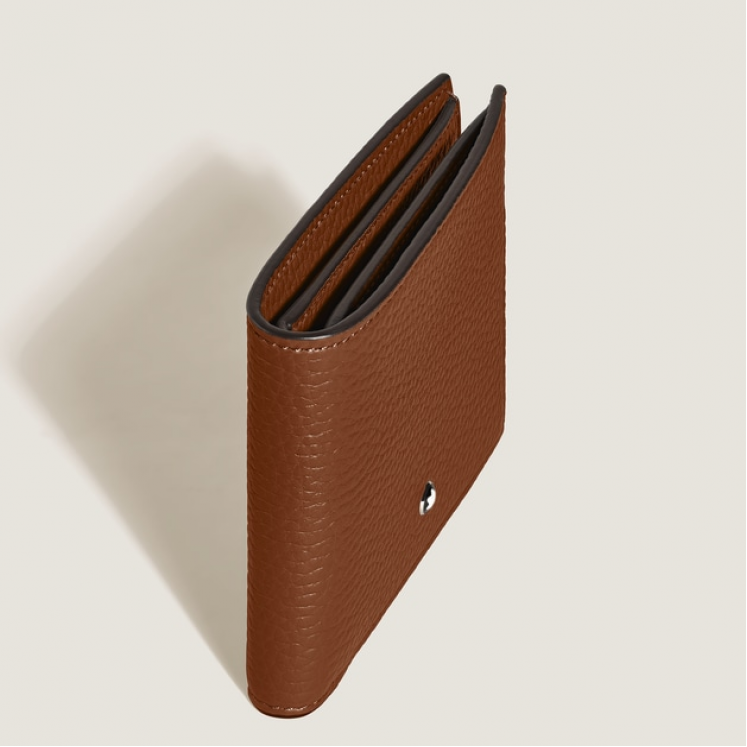 Portefeuille 6cc en Cuir Grainé