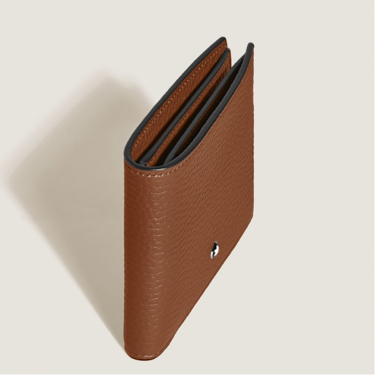 Portefeuille 8cc en Cuir Grainé