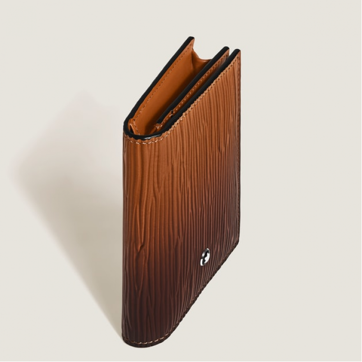 Porte-cartes 4cc en Cuir Corteccia Sfumato