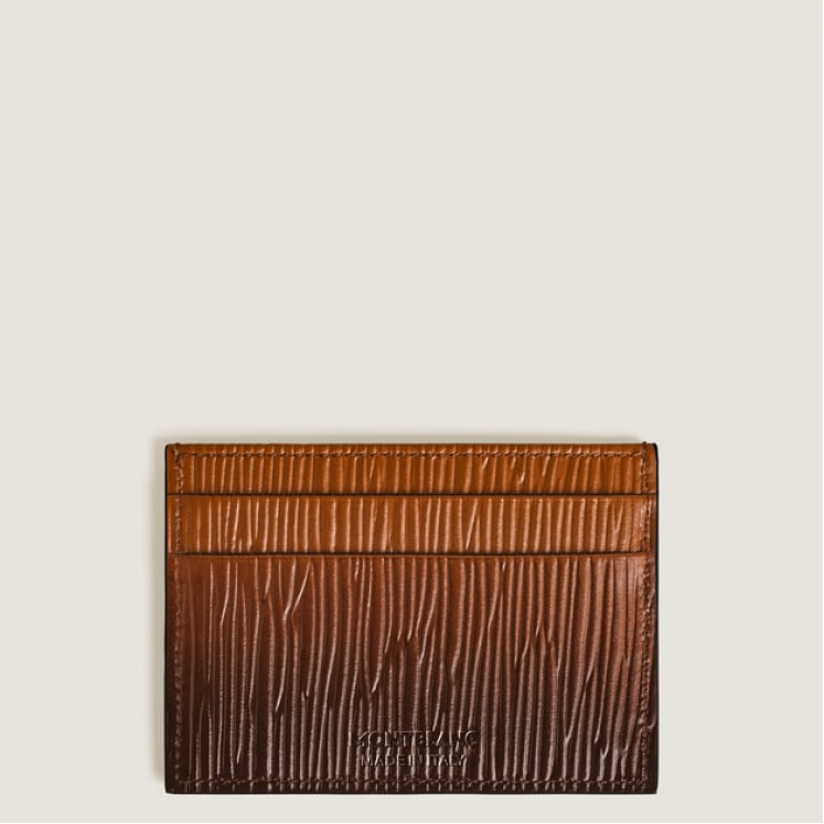 Porte-cartes 5cc en Cuir Corteccia Sfumato