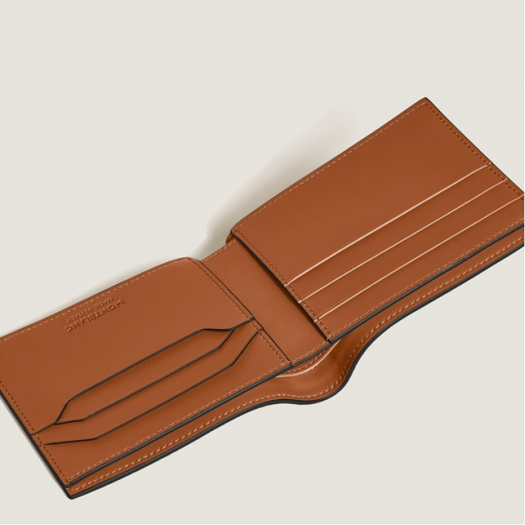 Portefeuille 6cc en Cuir Corteccia Sfumato