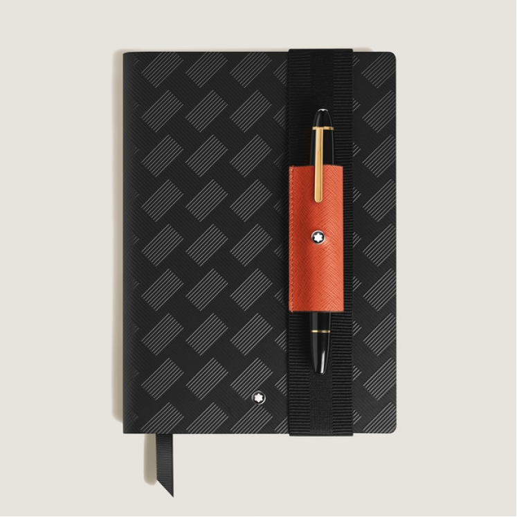 Patte pour 1 Instrument d’Écriture avec Bande Élastique en Cuir Sartorial