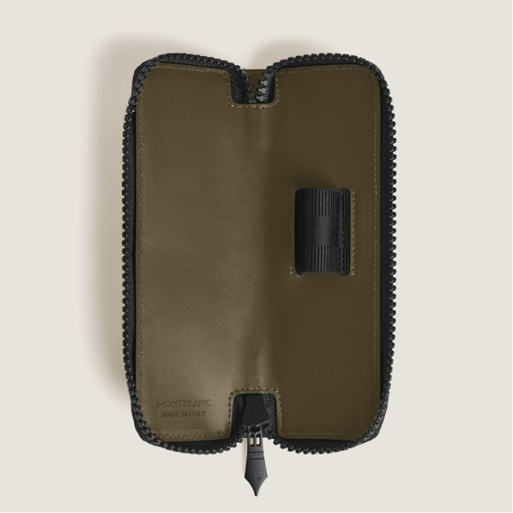 Étui pour 1 Instrument d'Écriture Zippé en Cuir Extreme