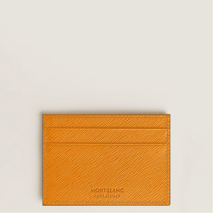 Porte-cartes 5cc en Cuir Sartorial
