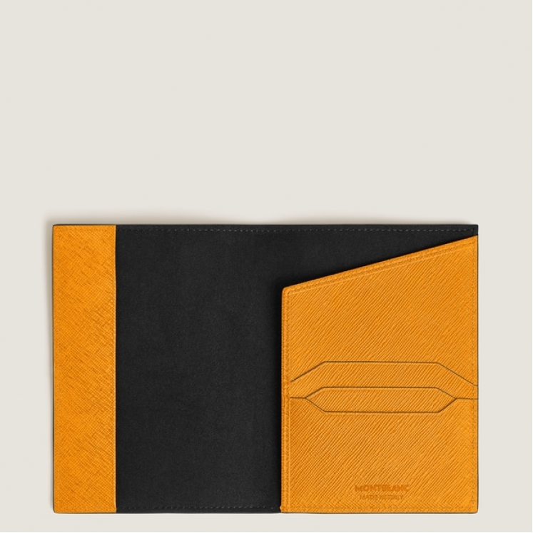 Porte-passeport en Cuir Sartorial