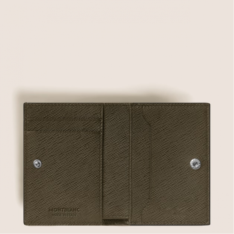 Portefeuille Continental Nano en Cuir Sartorial