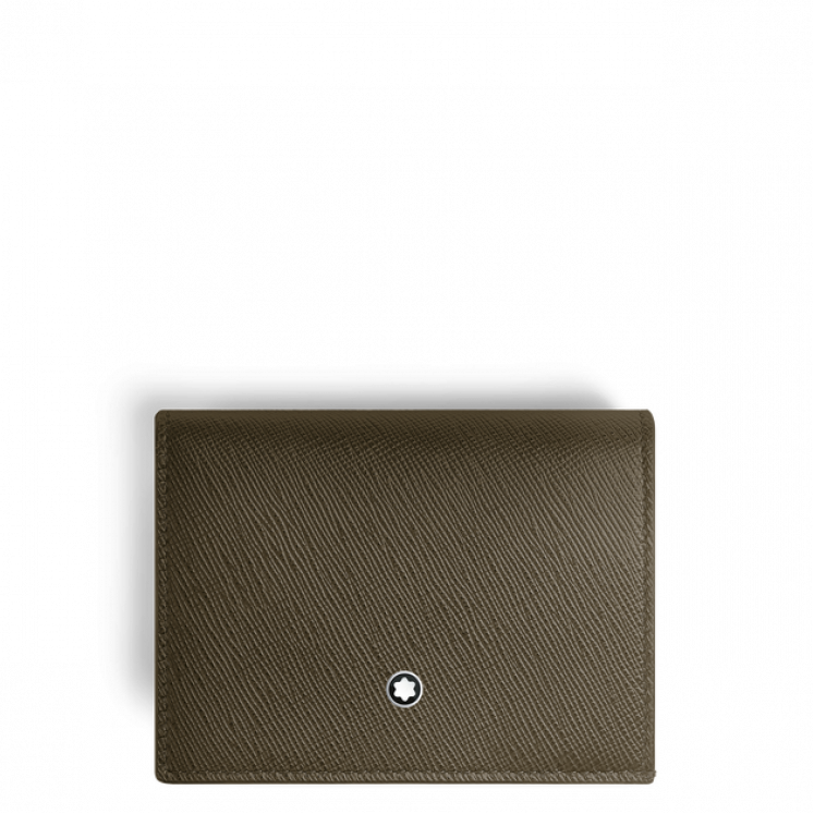 Portefeuille Continental Nano en Cuir Sartorial