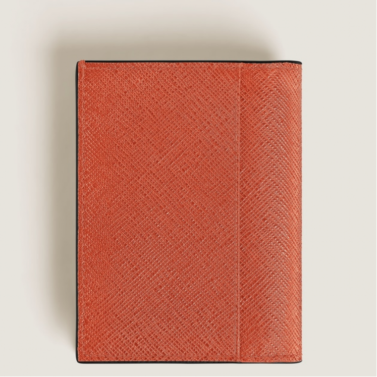 Mini Portefeuille 4cc en Cuir Sartorial