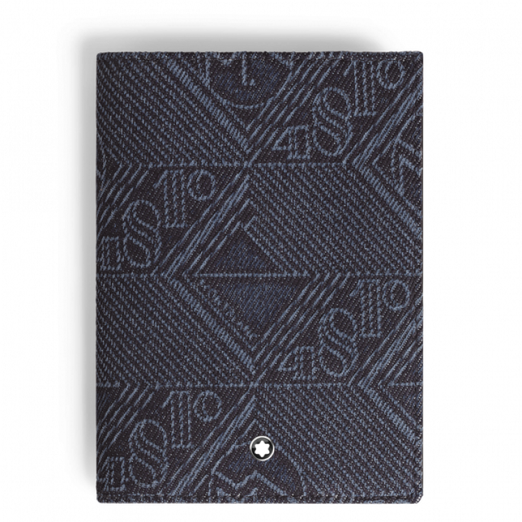 Porte-Passeport en Tissu Denim 4810