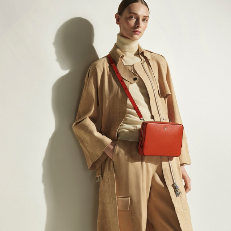 Sac à Bandoulière Petit Modèle en Cuir Sartorial