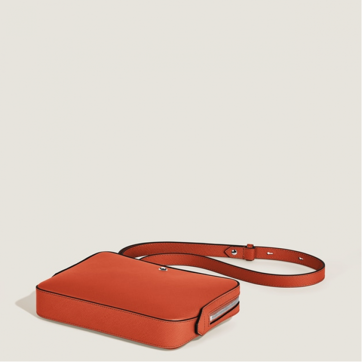 Sac à Bandoulière Petit Modèle en Cuir Sartorial