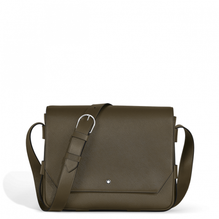 Sac Messenger en Cuir Sartorial