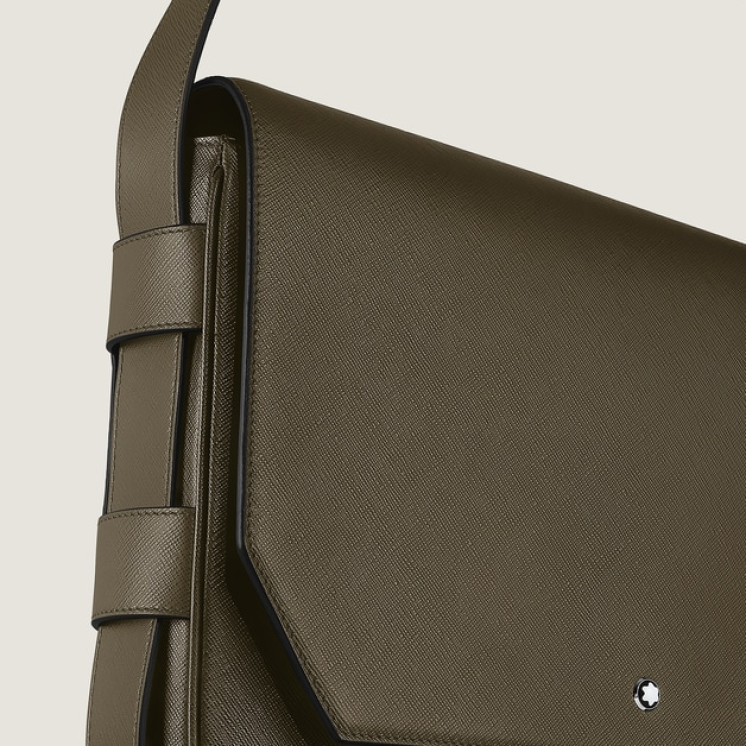 Sac Messenger en Cuir Sartorial