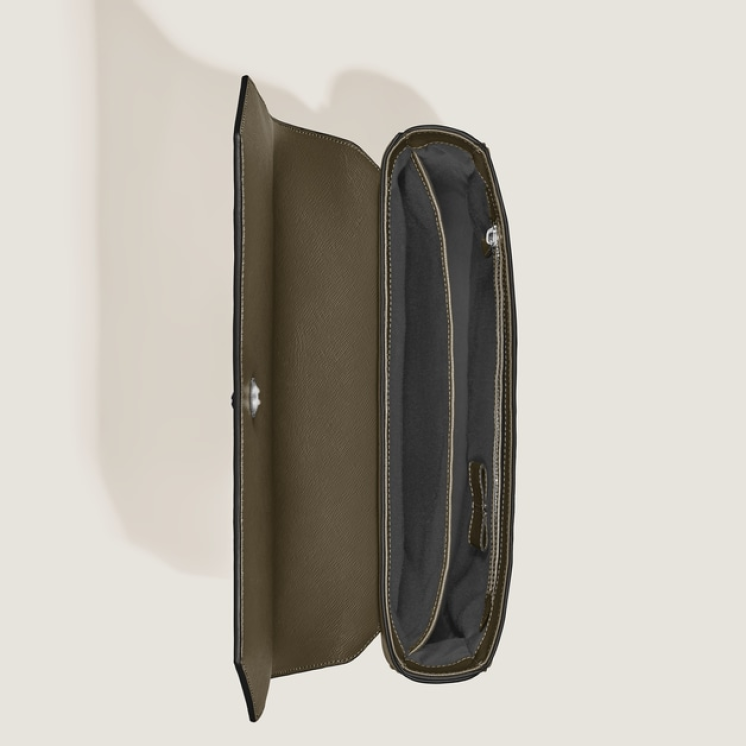 Sac Messenger en Cuir Sartorial