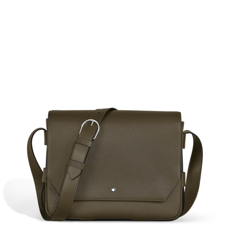 Sac Messenger en Cuir Sartorial