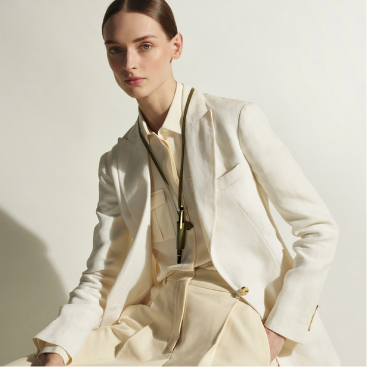 Collier Boucle pour 1 Instrument d’Écriture en Cuir Sartorial