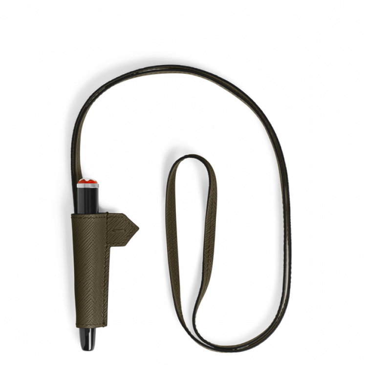 Collier Boucle pour 1 Instrument d’Écriture en Cuir Sartorial